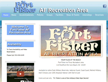 Tablet Screenshot of ftfishermilrec.com